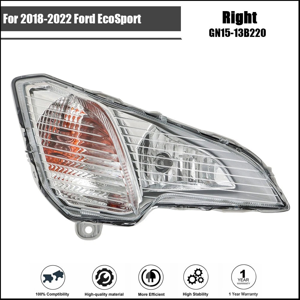 Right Side Halogen Fog Light for Ford EcoSport (2018–2022)