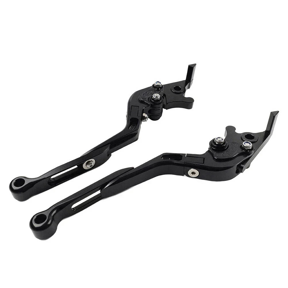 CNC Extendable Brake Clutch Levers for BMW G310R G310GS (2017-2021) Black