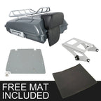 Razor Trunk Backrest Plate for Harley Touring Road Street Glide (2014–2026)
