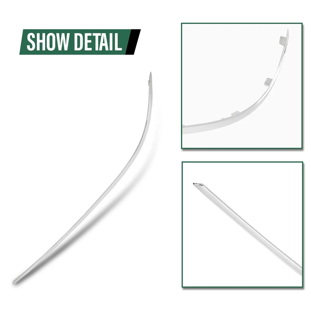 Front Bumper Trim for Mercedes Benz E350 E550 (2010–2013)