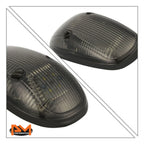 5Pcs Cab Roof Running Light Smoked Housing Blue LED for Dodge Ram (1999–2001)