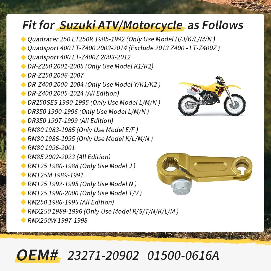 Clutch Release Arm for Suzuki DRZ400 LTZ400 DR350 RM80 RM85 RM125 RM250