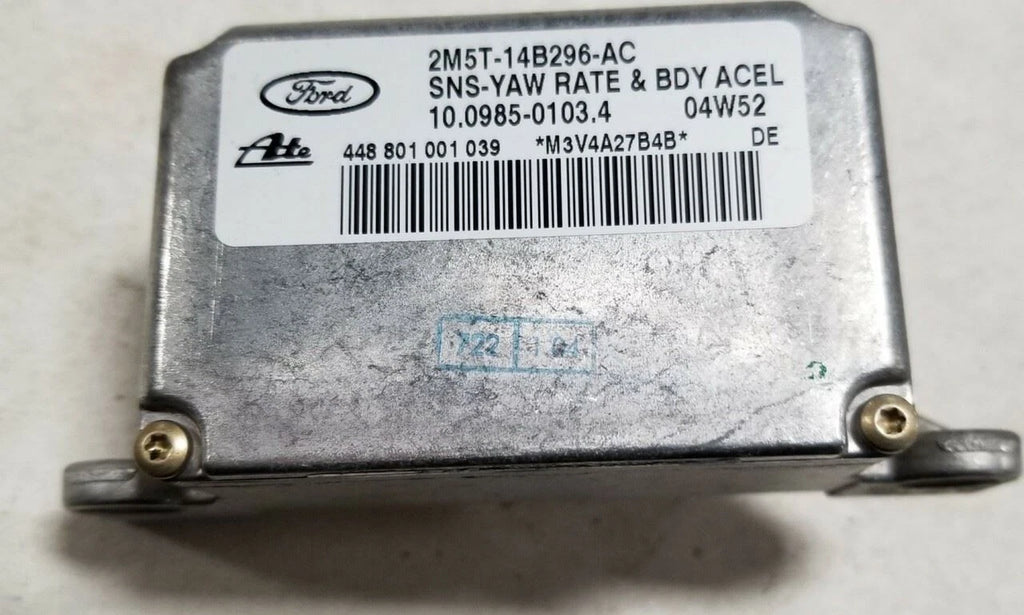 Yaw Rate Sensor for Jaguar S-Type (2003–2005) 2M5T-14B296-AC