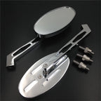Alloy Custom Mirror for Harley Softail Fat Boy (Oval Shape)