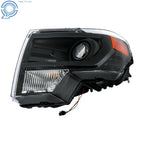 HID Projector Headlight for Ford F150 (2013–2014) Driver Left Black Housing