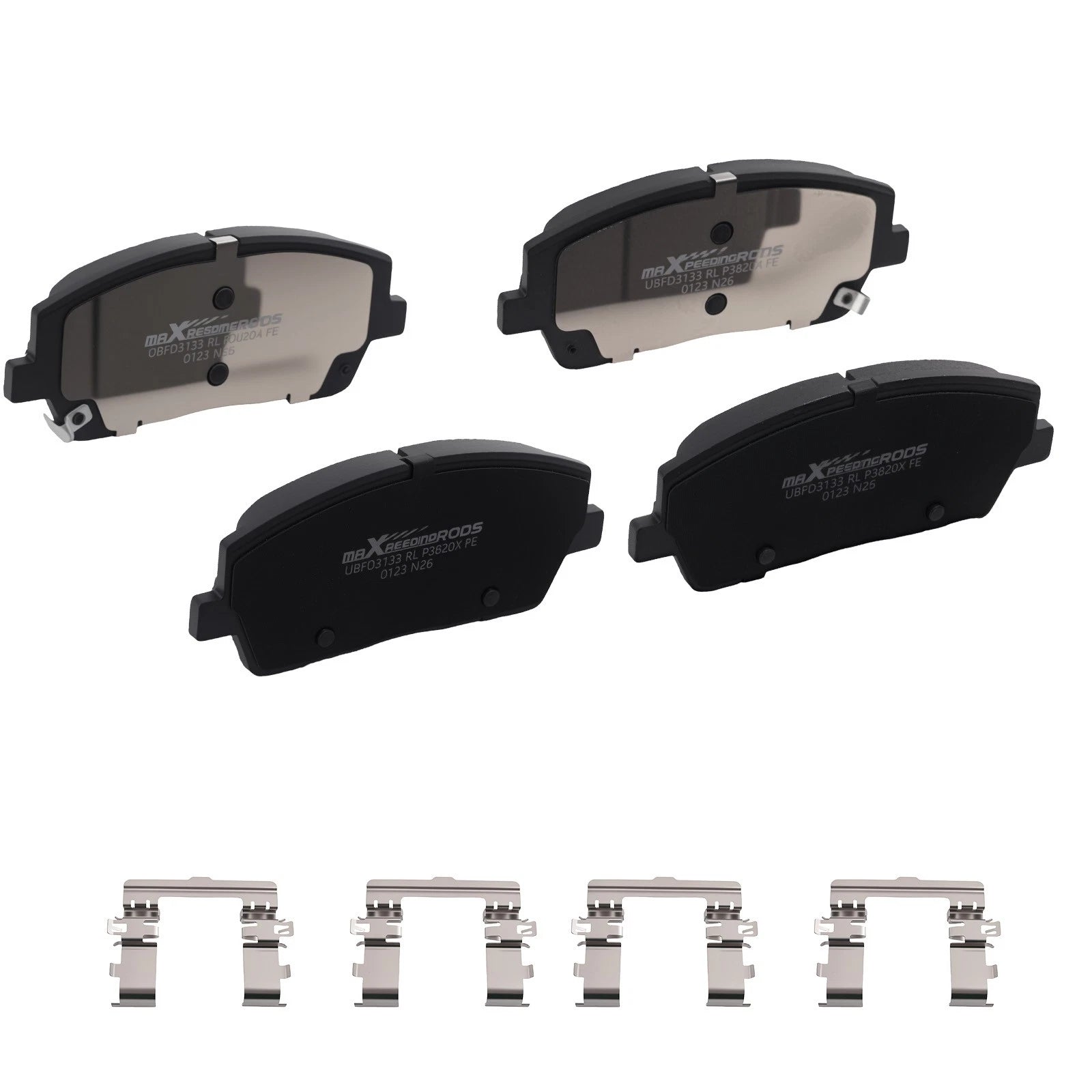 Front Brake Pads Set for Hyundai Palisade Kia Telluride (2020–2025) P2215 D2215