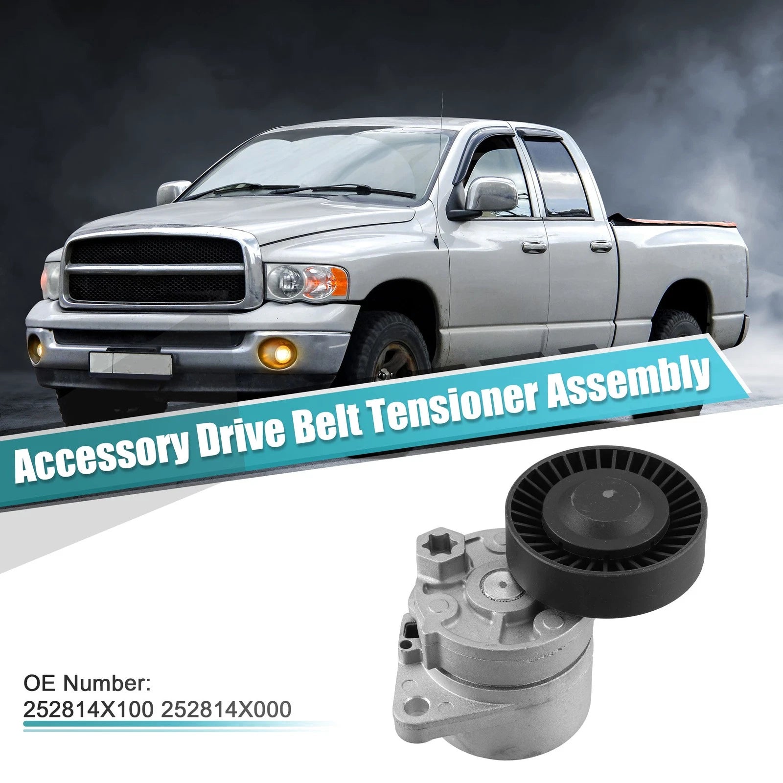 Belt Tensioner Assembly 252814X100 252814X000 for Hyundai Terracan (2000–2007)