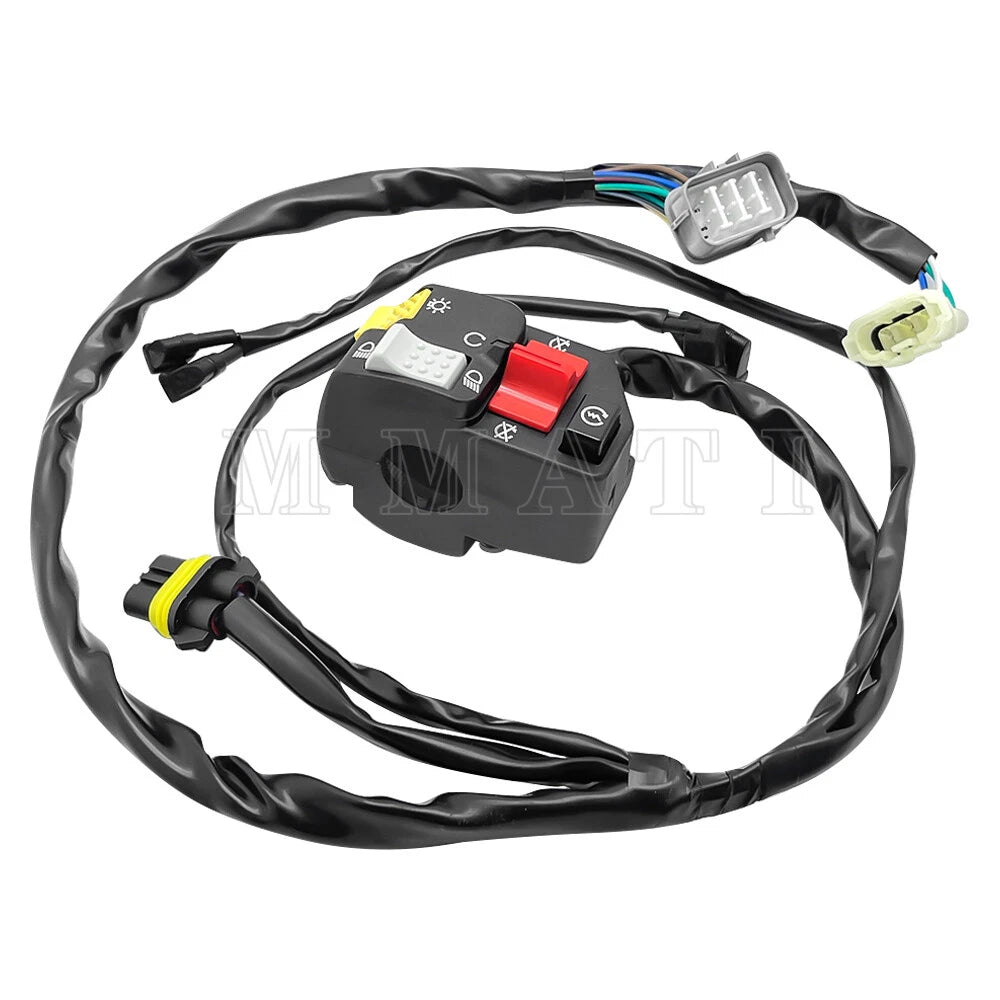 Left Handlebar Start Stop Switch for Honda Foreman 500 TRX500FM1/FM2 (2005–2016)