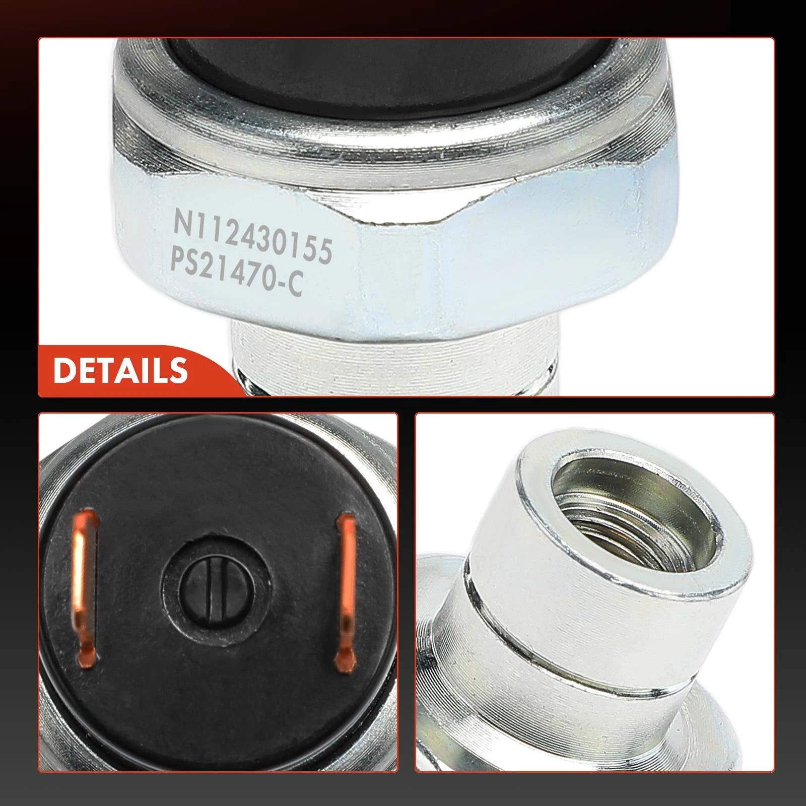 HVAC Pressure Switch for Buick Regal (1976-1979)