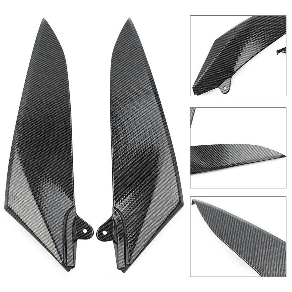 Carbon Fiber Gas Tank Side Trim Cover for Yamaha YZF-R1 (2004–2006)