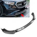 Front Bumper Splitter Spoiler Lip for Mercedes Benz E Class (2024)