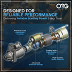 Starter for Seat Arosa, Volkswagen Lupo, Polo (1997–2002)