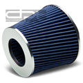 3" Short Ram Cold Air Intake with Blue Rubber Filter for
