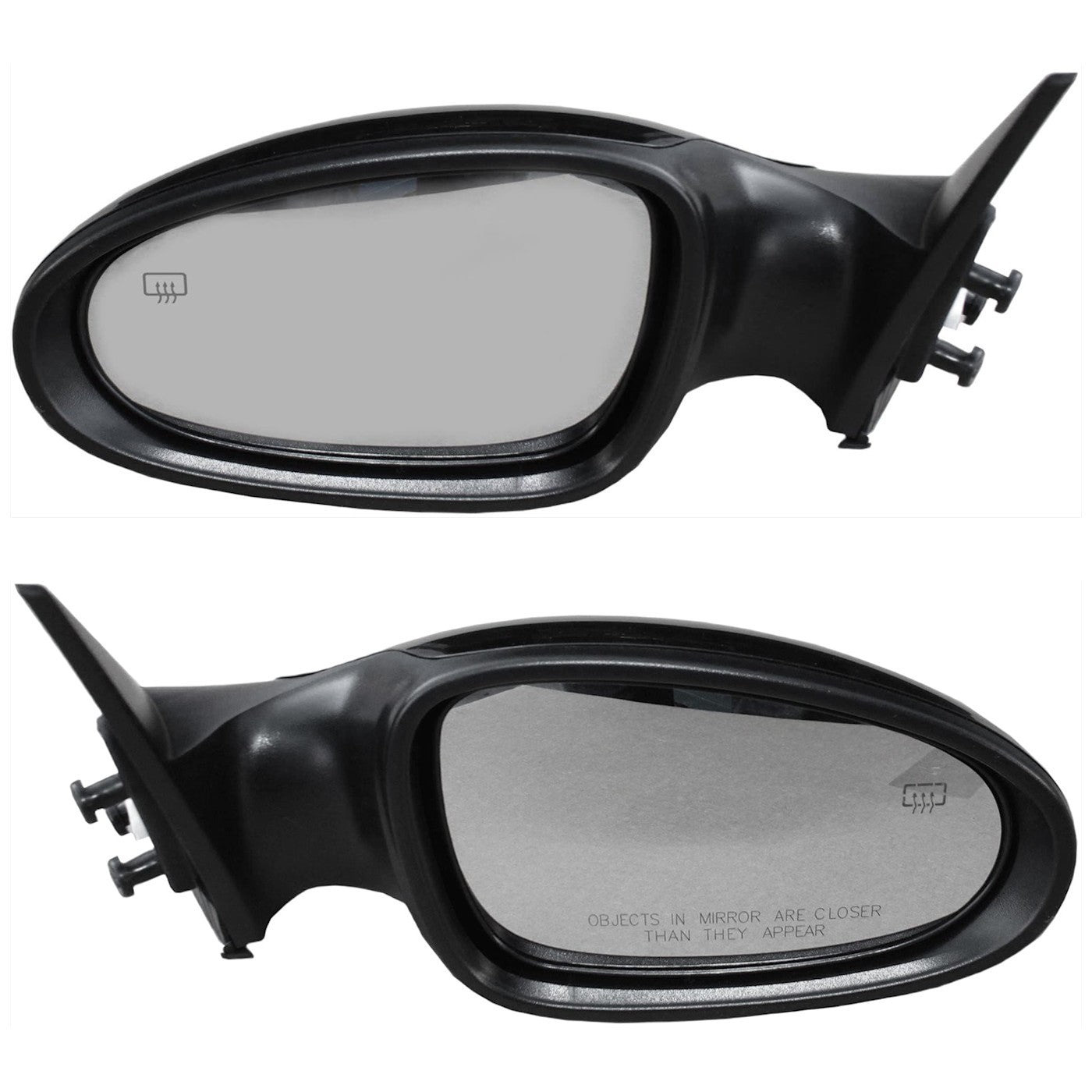 Set of 2 Heated Mirrors for Nissan Altima