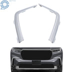 Set of 2 Bumper Trim Molding for Honda Pilot (2023–2025) Silver Chrome