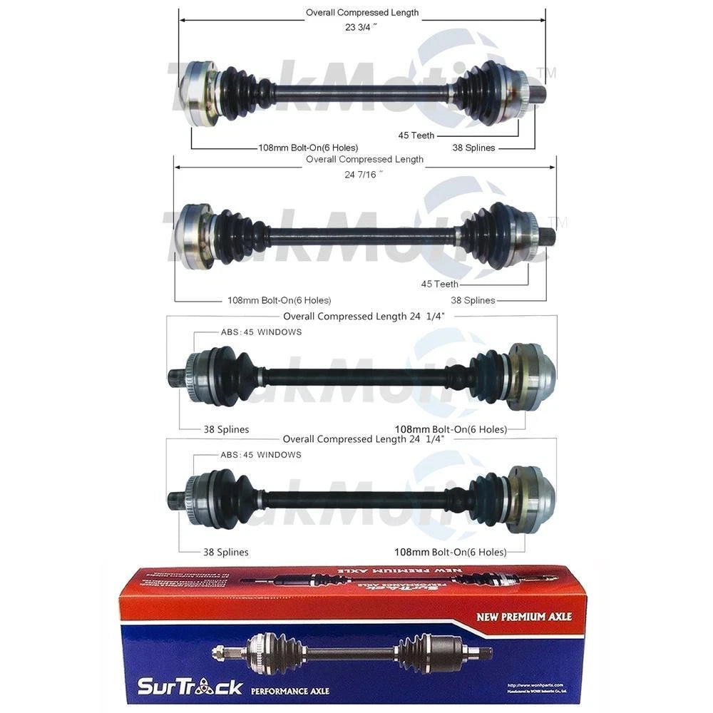 CV Axle Shaft Kit for