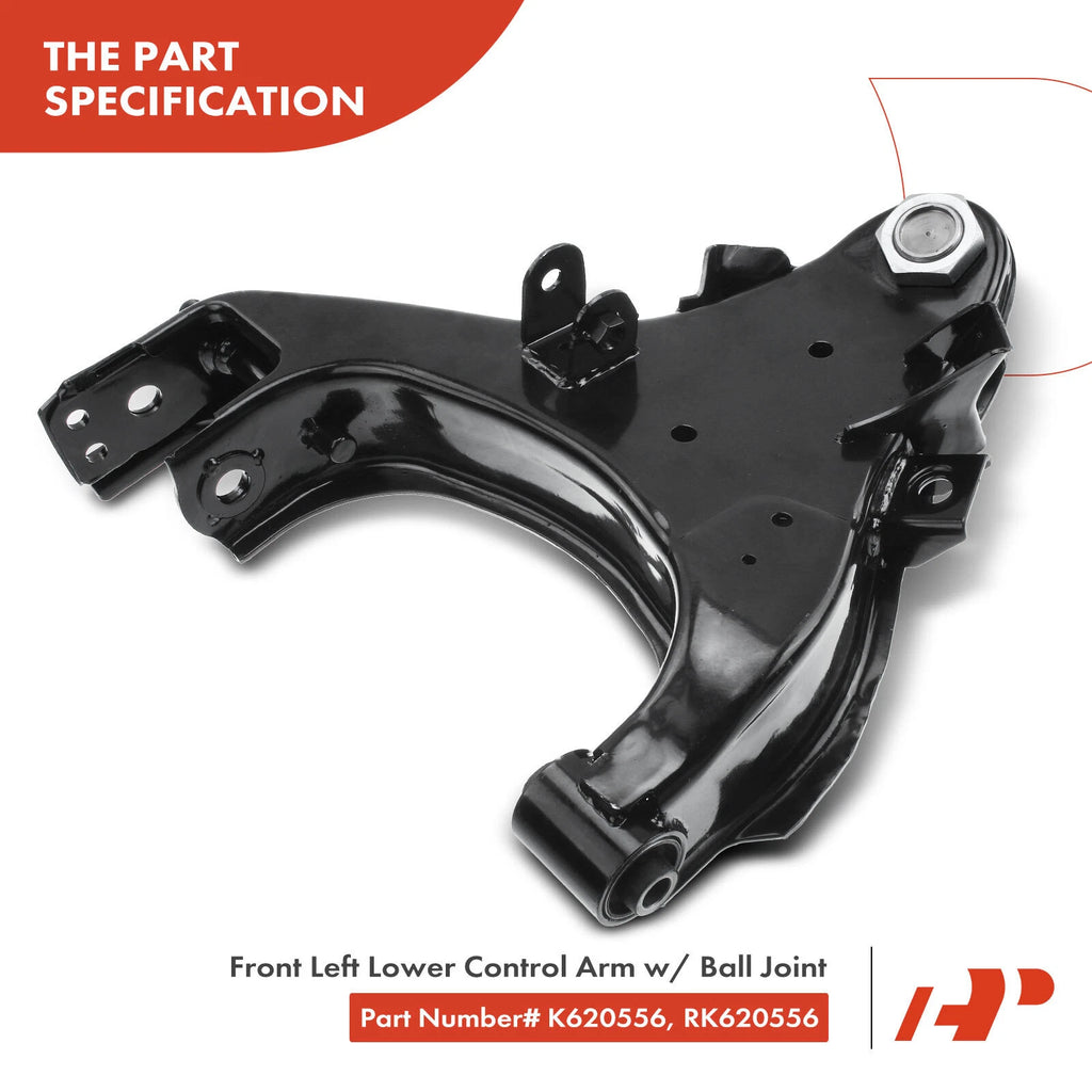Set of 4 Front Lower Control Arm Ball Joints for Nissan Xterra (2000–2004)
