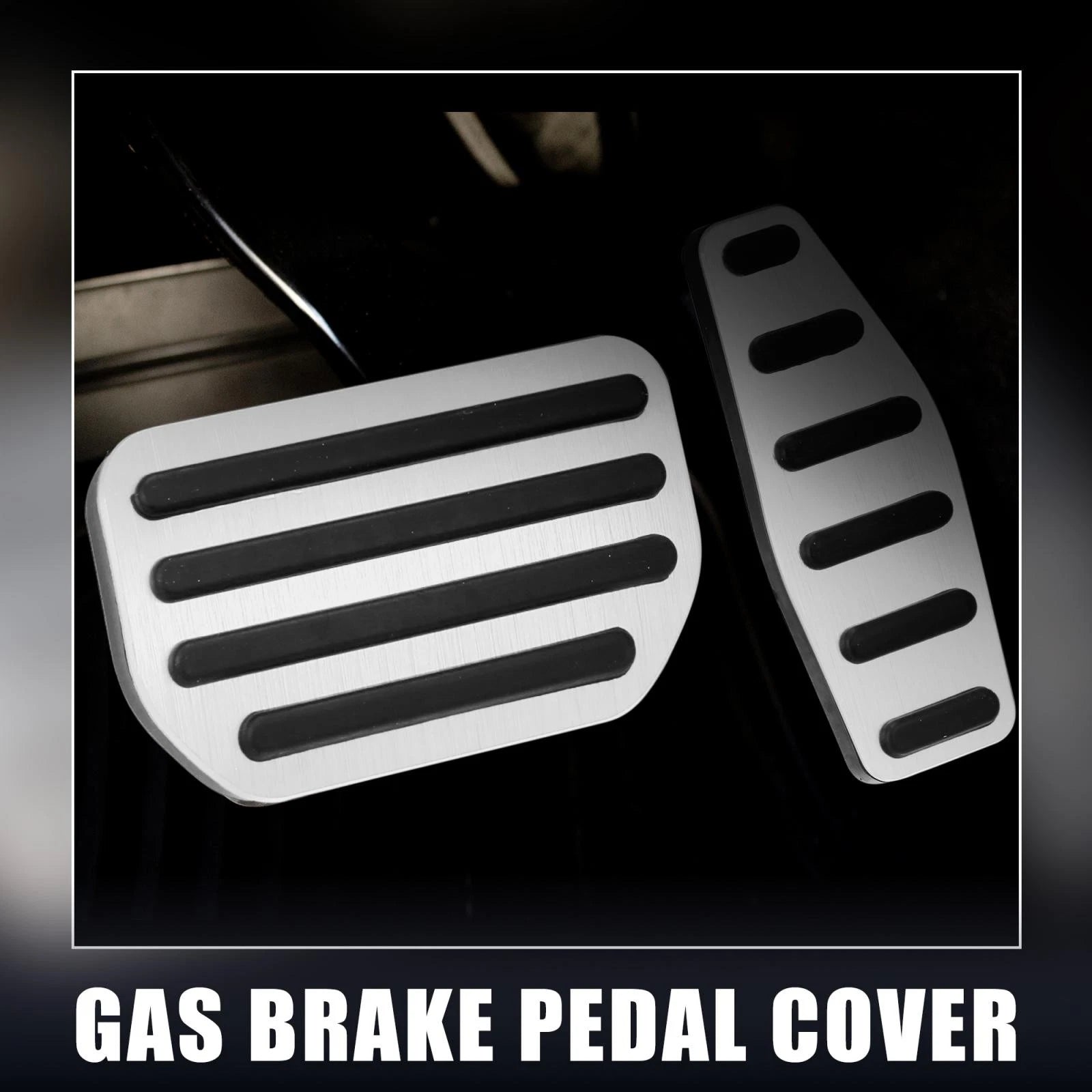 Brake Gas Accelerator Pedal Cover Kit for Suzuki Jimny (2019–2023)