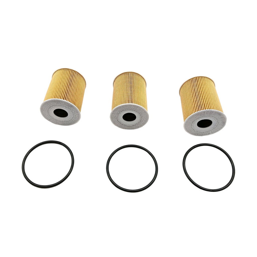 3PCS Engine Oil Filter HU9001X for Porsche 911 (2009–2019) Cayenne Macan Panamera