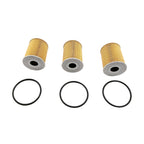 3PCS Engine Oil Filter HU9001X for Porsche 911 (2009–2019) Cayenne Macan Panamera
