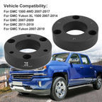 2.5 Inch Front Leveling Lift Spacers Kit for Silverado GMC 1500 4WD (2007–2017)