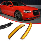 Amber LED Front Side Marker Lights for Chrysler 300 (2015–Present)