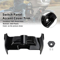 Switch Panel Accent Cover Trim for Harley Touring Electra Street Glide (2023–2025) Black