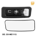 Heated Left Lower Car Mirror Glass for Mercedes Benz Sprinter 2500 3500 (2019–2023) 747709492018