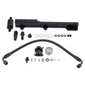 High Fuel Pressure Regulator Gauge Rail Line Kit For Honda Civic B16A A1 A2 A3