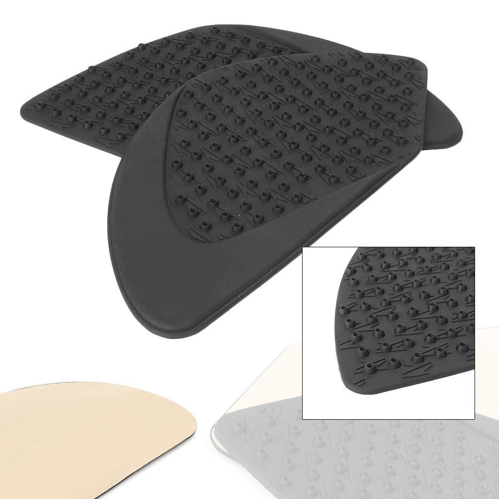 Tank Traction Side Pads for Kawasaki Z650 (2017–2019) Black