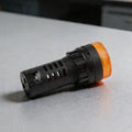Yellow Sound Light Alarm Buzzer 22MM for AC DC 220V