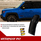 Sequential LED Side Mirror Turn Signal Lights for Jeep Renegade (2015–2022)
