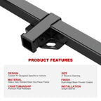 2 Inch Trailer Hitch Receiver for Ford Edge (2015-2024)