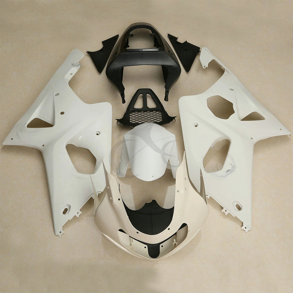 Unpainted ABS Fairings Bodywork Kit for Suzuki GSXR1000 (2000–2002)