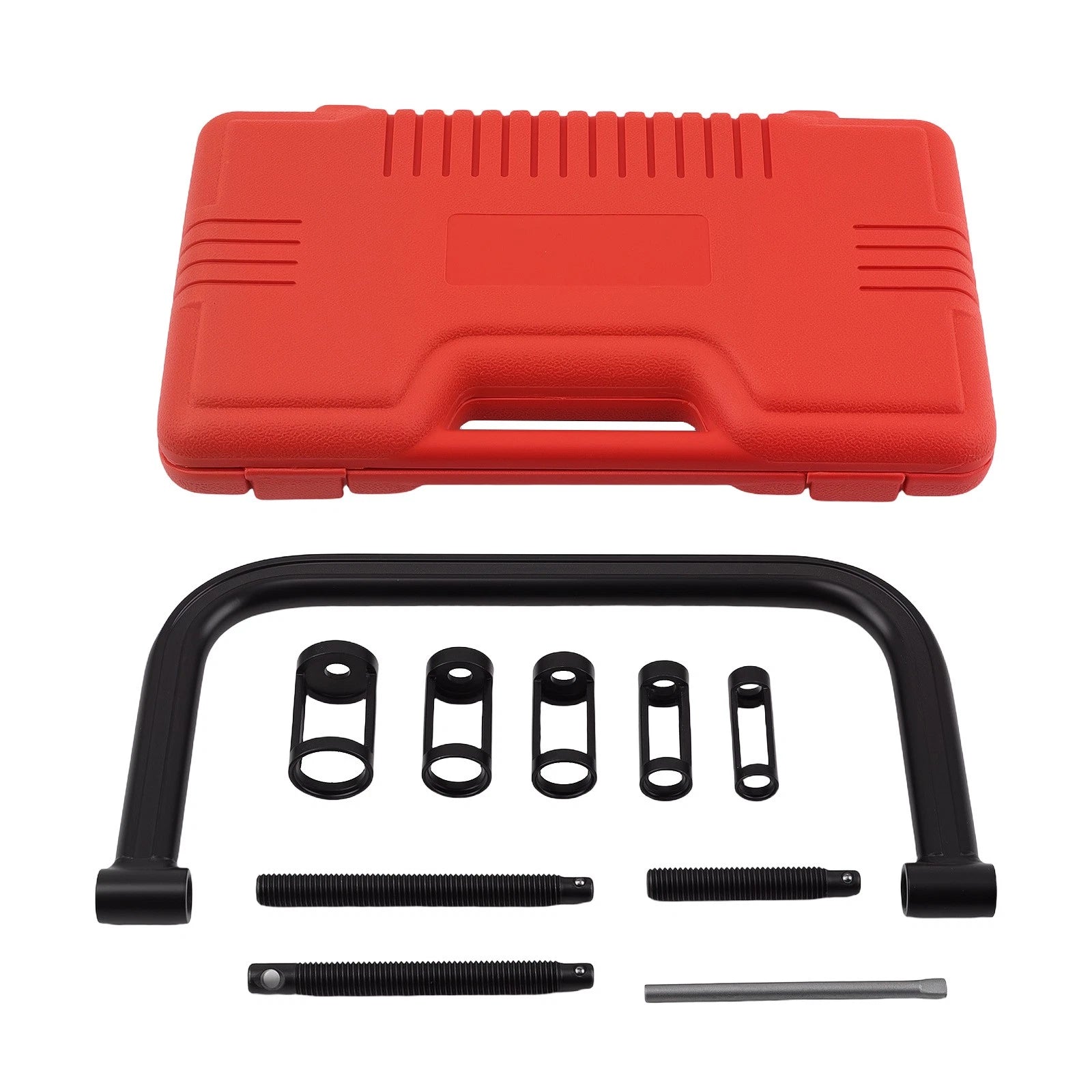 10-Piece Engine Tool Set with 5 Adaptors for Vehicle Repair