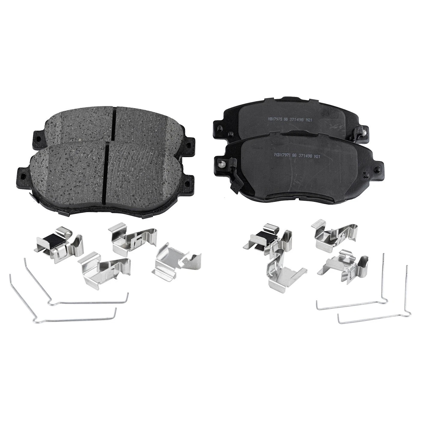 Set of 4 Ceramic Brake Pads for Lexus SC430, IS300
