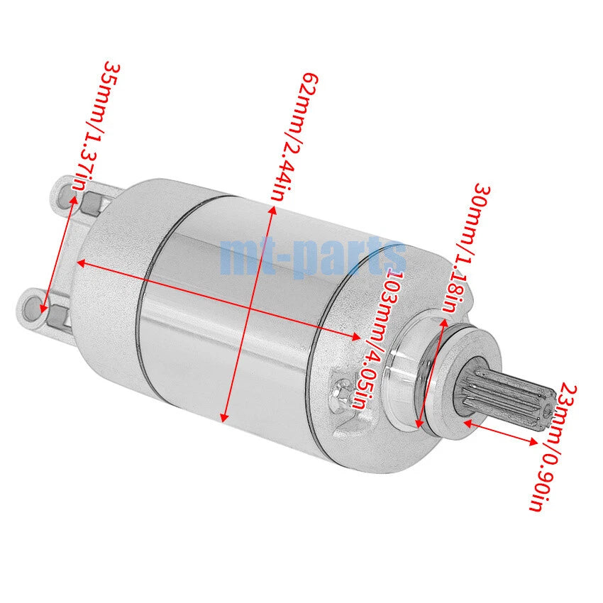 Starter Motor for Access ATV AMS 480/4.38 SM/Xtreme 480 (2000–2023) 31200-E12-200