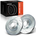 Drilled Brake Rotors for Hyundai Sonata (2015–2019) Kia Optima (2011–2020)