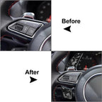 Steering Wheel Shift Paddle Extensions for Audi S3 S5 S6 RS3 RS4 RS6 RS7 (2013–2020)