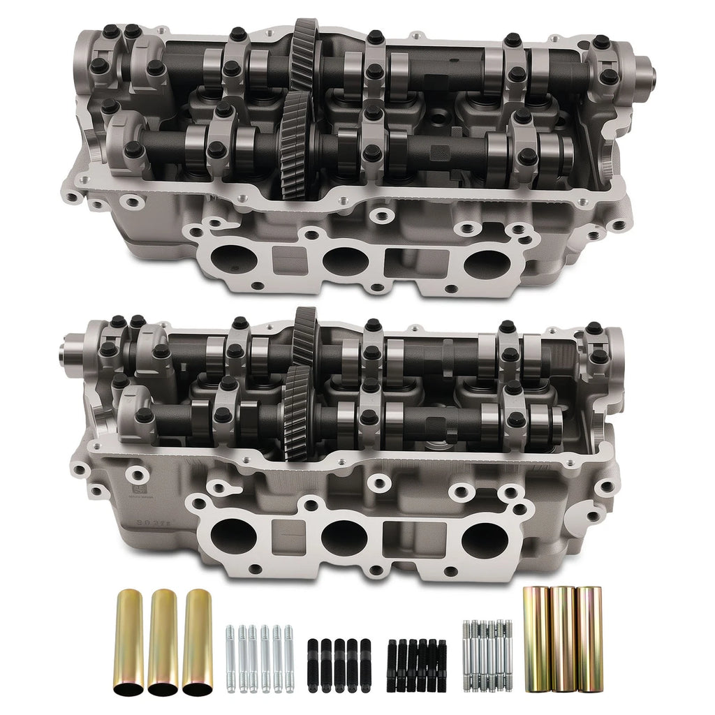 Pair Cylinder Heads for Toyota Tacoma Tundra 4Runner 3.4L 5VZFE (1995–2004)