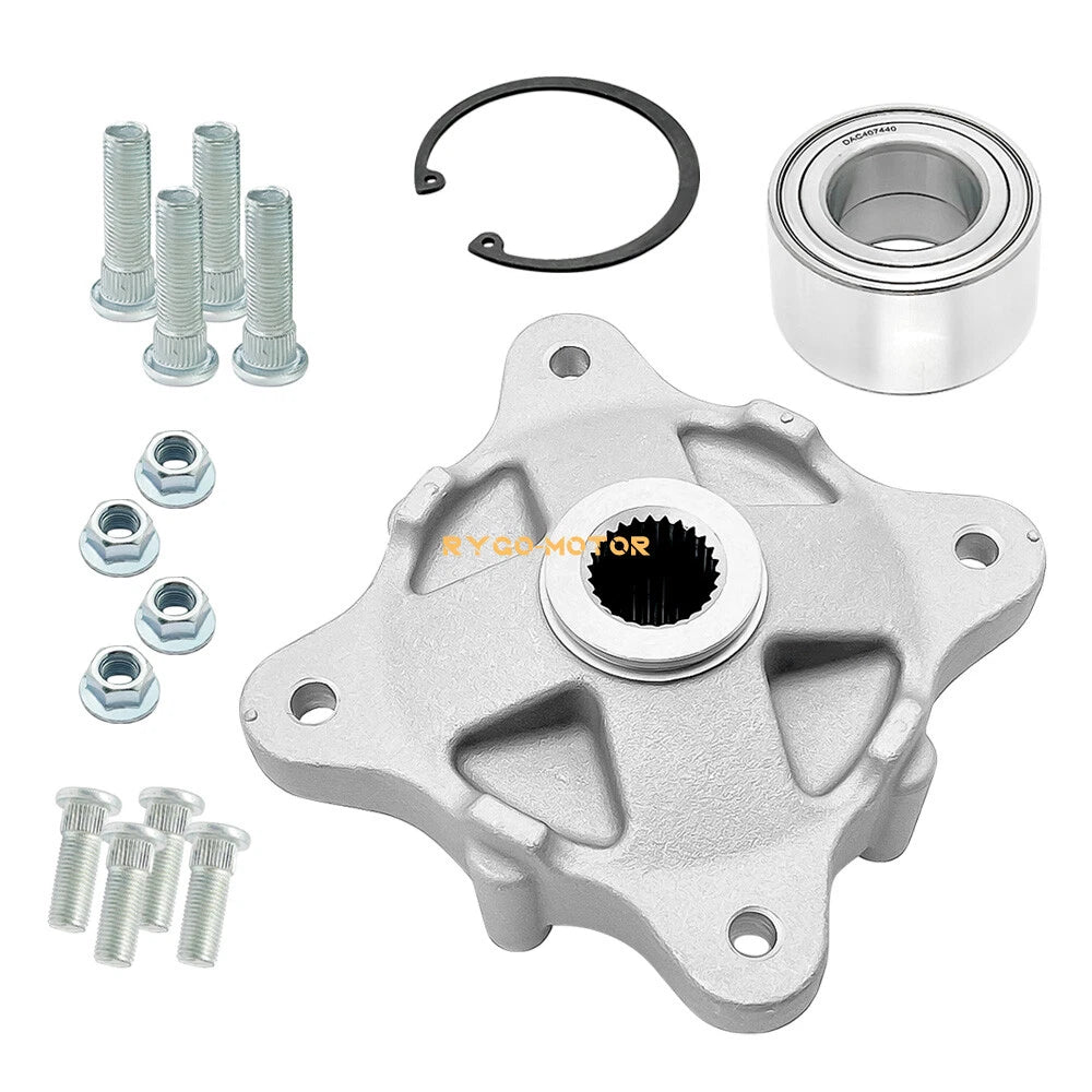 Rear Wheel Hub & Bearing & Studs for Polaris Sportsman (2000–2014)