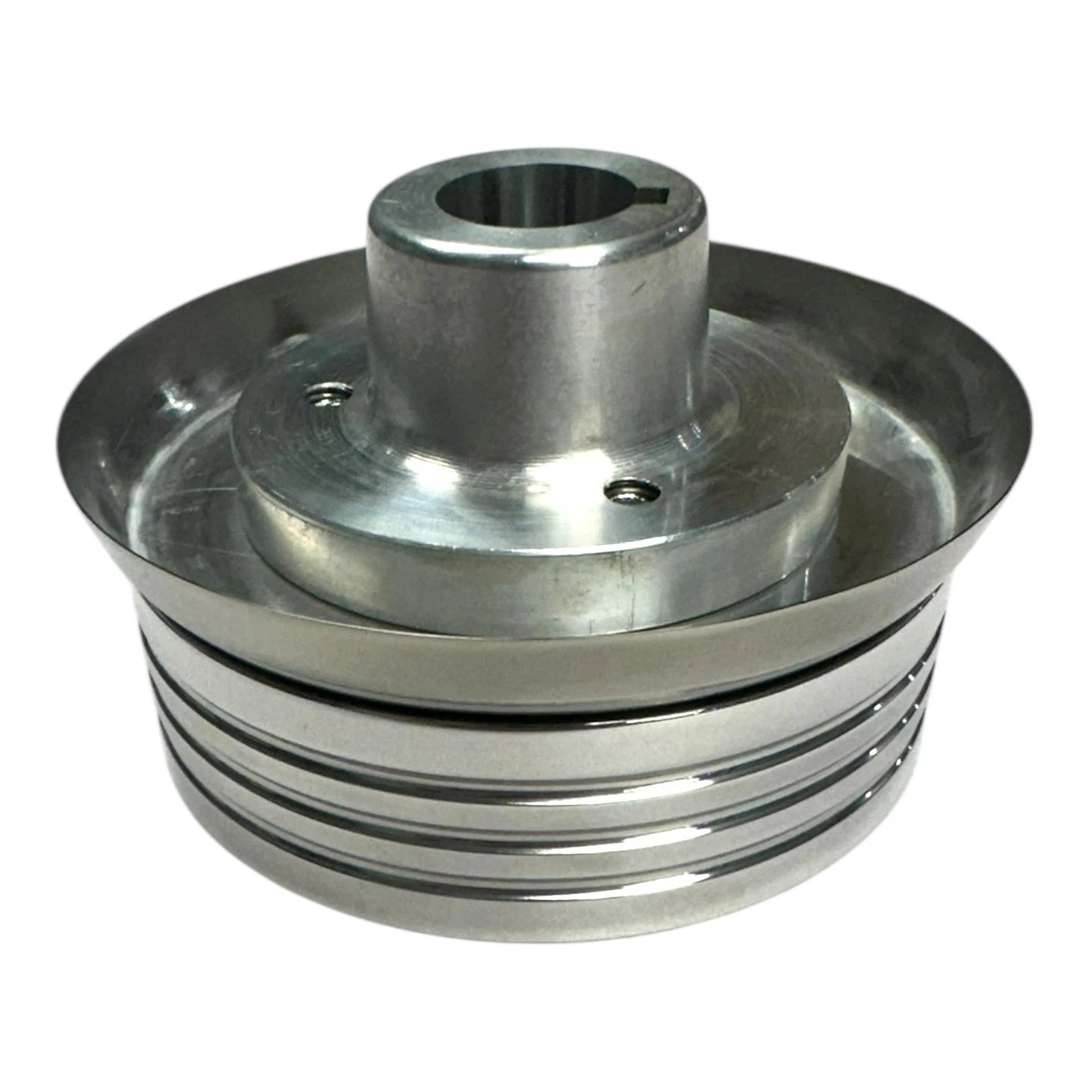 Billet Steering Wheel Hub Adapter for 1929–1932 Ford Polished 5x6 Hole