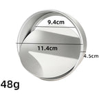 10-Inch Chiffon Cake Pan with Detachable Bottom, Anodized Aluminum