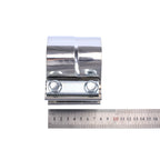 6Pcs 2.5" Stainless Exhaust Band Clamp for Catback Muffler Pipe