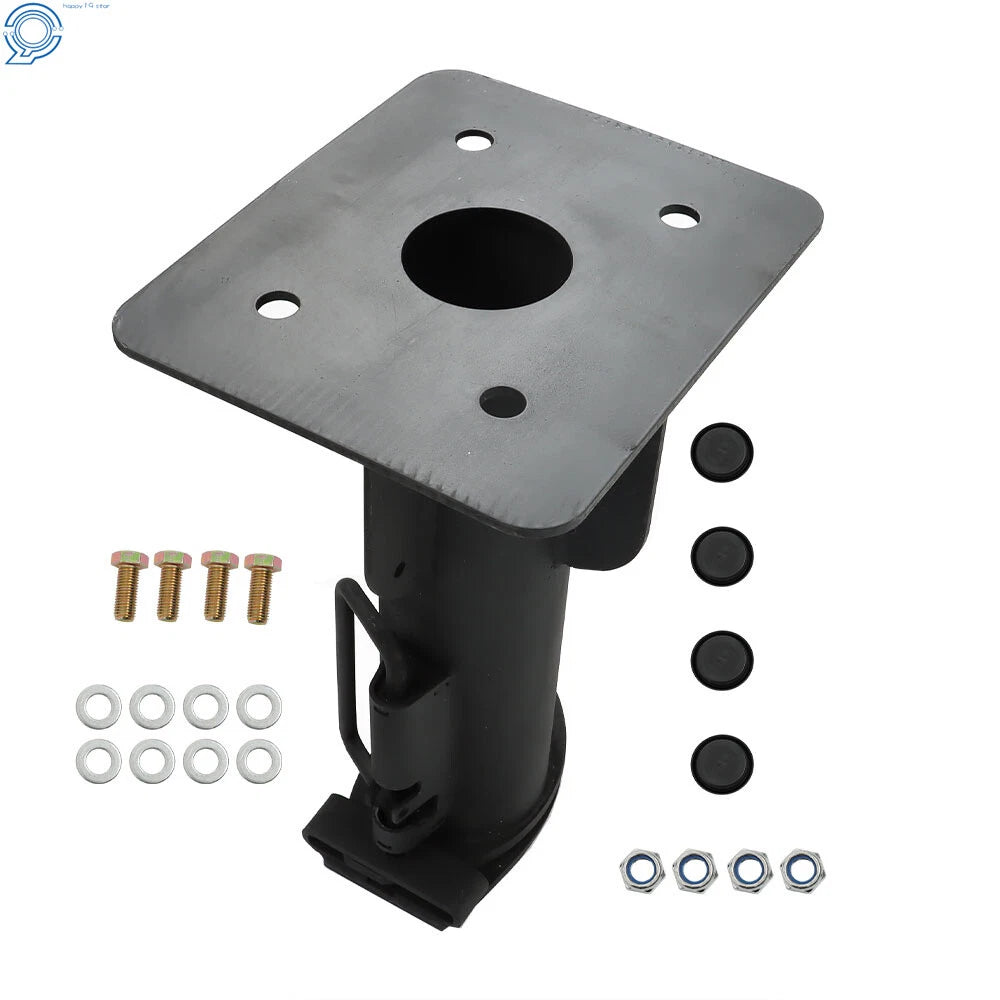 Gooseneck Hitch Adapter for Fifth Wheel RV Camper (17 Inch)