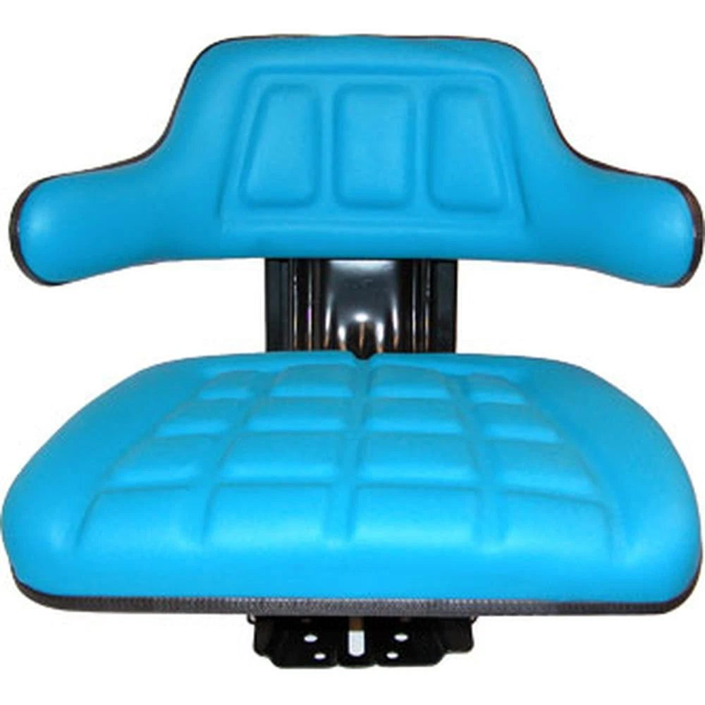 Blue Wrap Around Seat with Arms for Hesston W200BU (Fits 2000–2023)