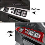 Carbon Fiber Window Lift Switch Panel Cover for Lexus IS250 IS350 (06-13)