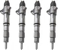 Set of 4 Fuel Injectors 0445120244 for Weichai WP6 13024966 (6.2L)