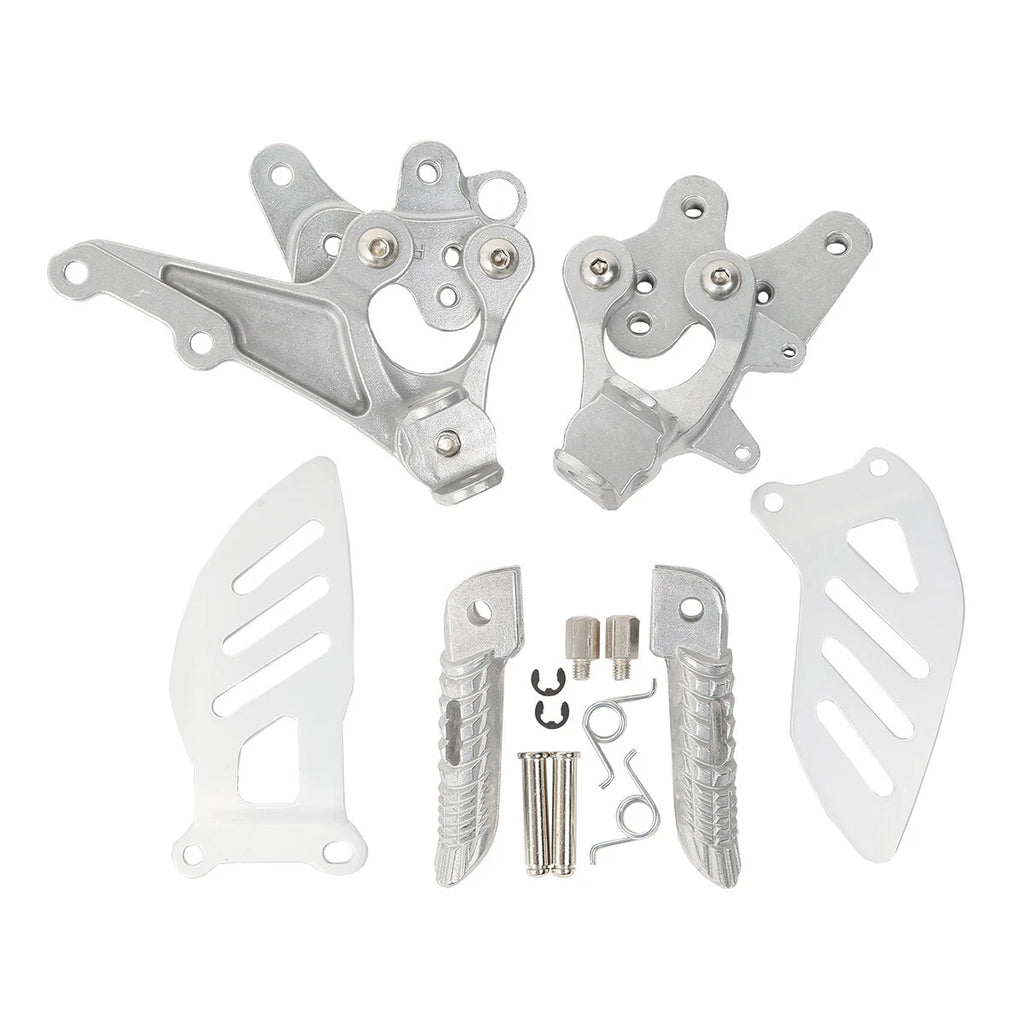 Front Rider Footpegs Footrests Bracket for Suzuki GSXR600 GSXR750 (2011–2025)