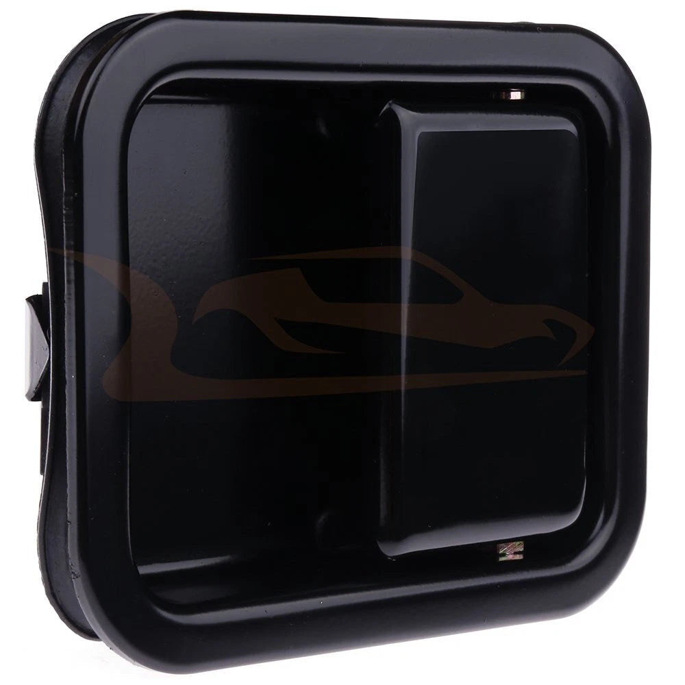 Outside Driver Door Handle for Jeep Wrangler (1997–2006) Black Plastic